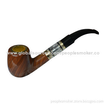 E pipe with big vapor, rechargeable and refillable, French elegance